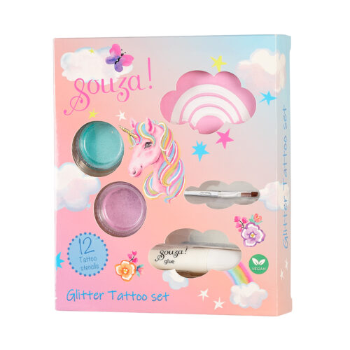 Set de Tatouages Glitter – licorne - Souza For Kids