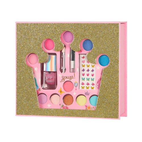 coffret maquillage couronne - SOUZA